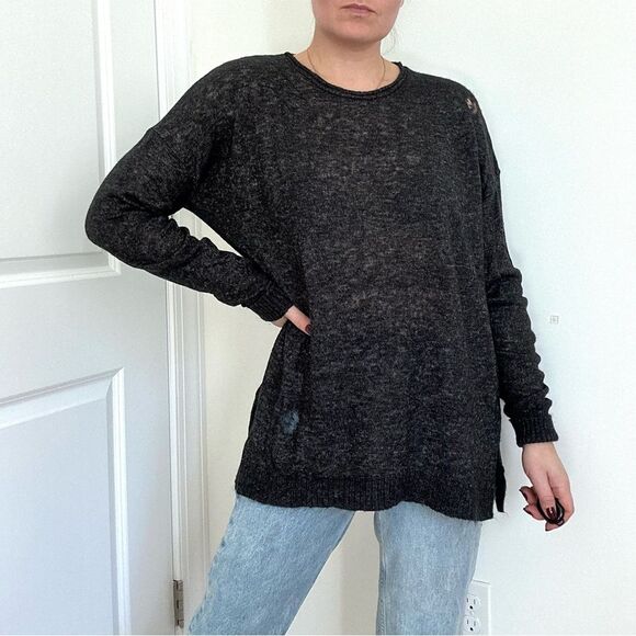 H&M Oversized Distressed Pullover Sweater - Picture 1 of 11